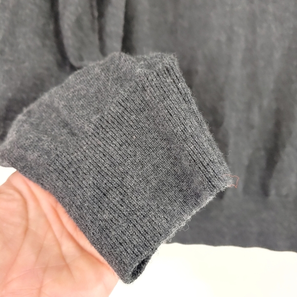 BANANA REPUBLIC MENS ZIP WOOL SWEATER - Picture 6 of 12